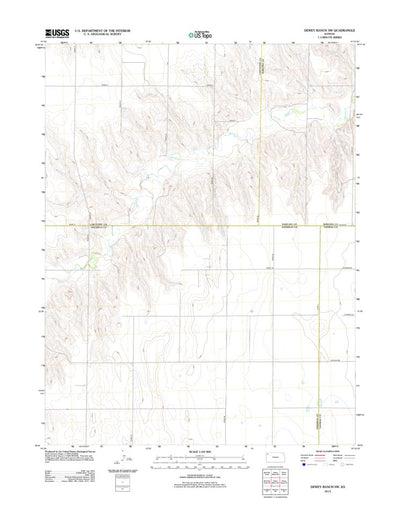 Dewey Ranch SW, KS (2012, 24000-Scale) Preview 1