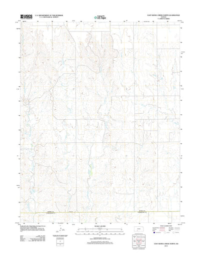 East Kiowa Creek North, KS (2012, 24000-Scale) Preview 1