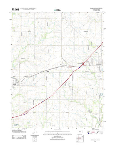 El Dorado SW, KS (2012, 24000-Scale) Preview 1