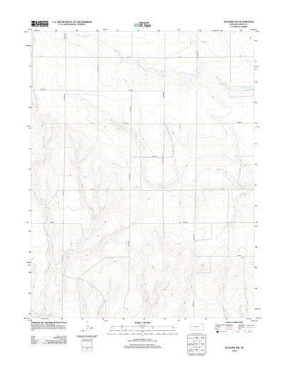 Elkader NW, KS (2012, 24000-Scale) Preview 1