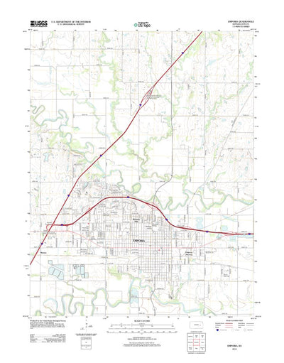 Emporia, KS (2012, 24000-Scale) Preview 1