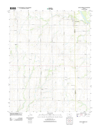 Geuda Springs, KS (2012, 24000-Scale) Preview 1