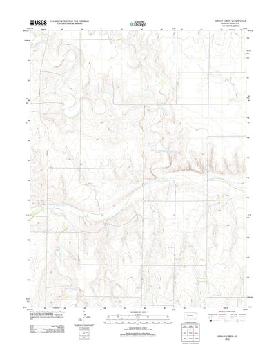 Gibson Creek, KS (2012, 24000-Scale) Preview 1