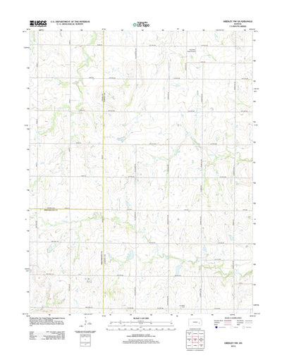 Gridley NW, KS (2012, 24000-Scale) Preview 1