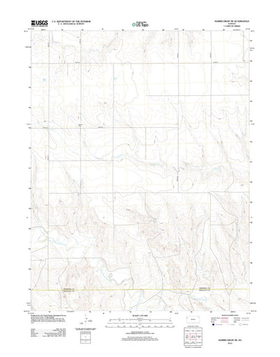 Harris Draw NE, KS (2012, 24000-Scale) Preview 1