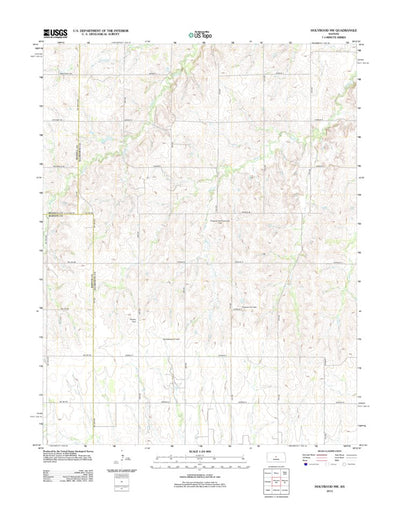 Holyrood NW, KS (2012, 24000-Scale) Preview 1