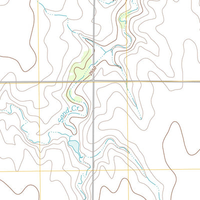 Horse Thief Canyon SW, KS (2012, 24000-Scale) Preview 2