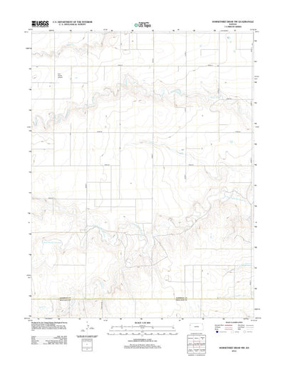 Horsethief Draw NW, KS (2012, 24000-Scale) Preview 1