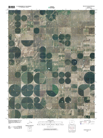 Hugoton SE, KS (2010, 24000-Scale) Preview 1