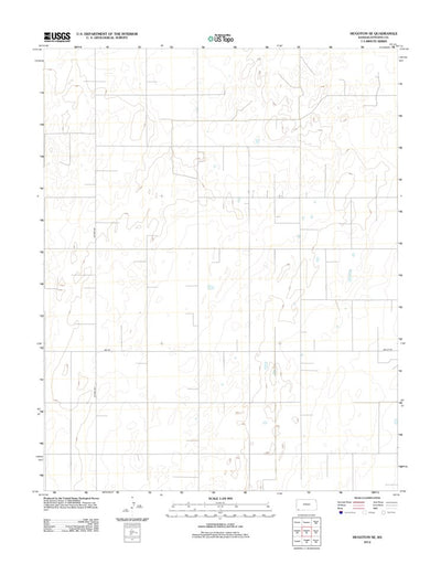 Hugoton SE, KS (2012, 24000-Scale) Preview 1