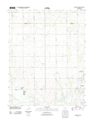 Kingman NW, KS (2012, 24000-Scale) Preview 1