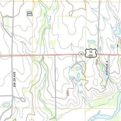 Kingman NW, KS (2012, 24000-Scale) Preview 3