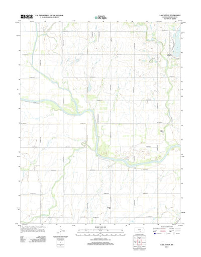 Lake Afton, KS (2012, 24000-Scale) Preview 1