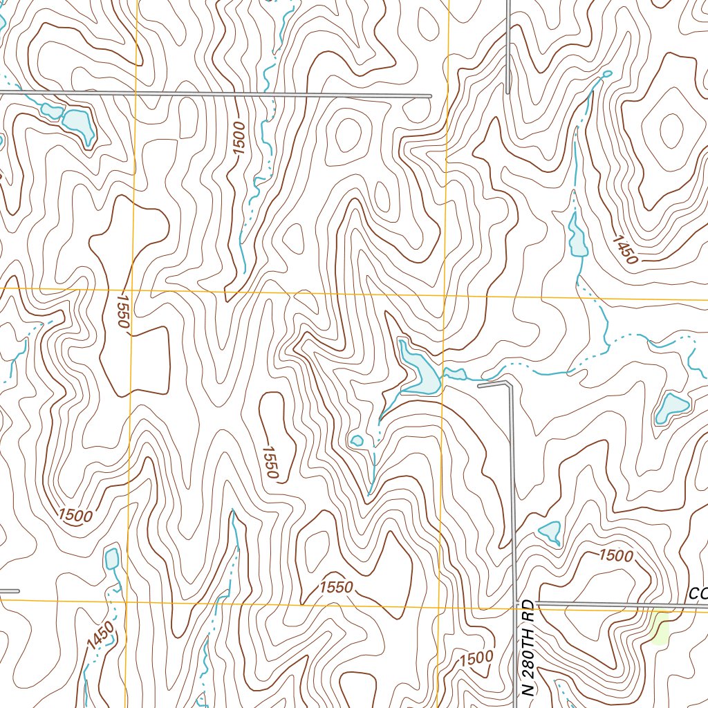 Nw Map Scale Miltonvale NW, KS (2012, 24000-Scale) Map by United States Geological ...
