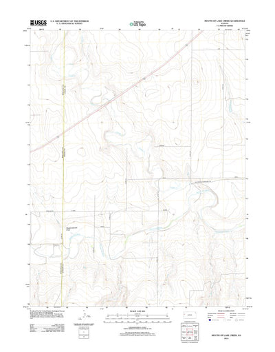 Mouth Of Lake Creek, KS (2012, 24000-Scale) Preview 1