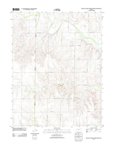Mouth Of Wild Horse Creek, KS (2012, 24000-Scale) Preview 1