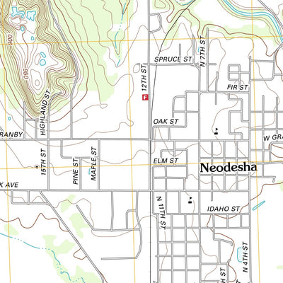 Neodesha, KS (2012, 24000-Scale) Preview 2