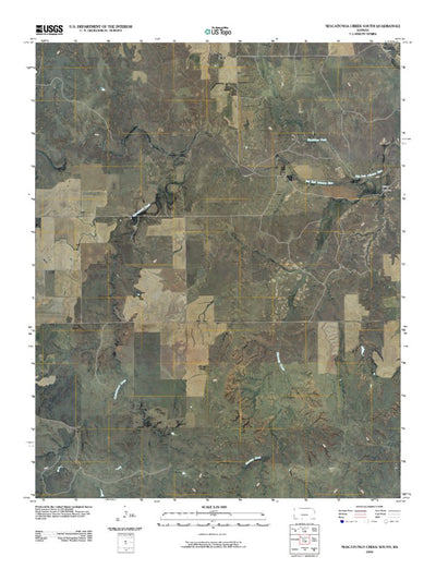 Nescatunga Creek South, KS (2009, 24000-Scale) Preview 1