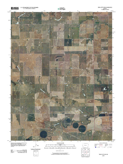 Ness City SW, KS (2009, 24000-Scale) Preview 1