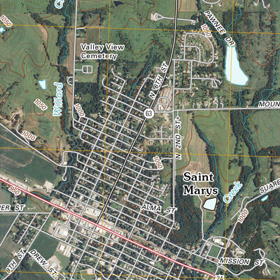 Saint Marys, KS (2009, 24000-Scale) Preview 3