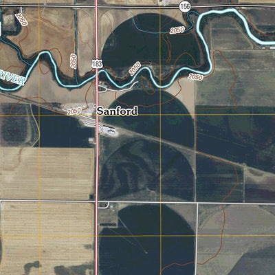 Sanford, KS (2009, 24000-Scale) Preview 2