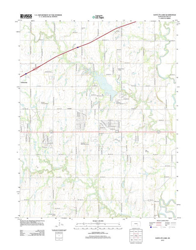 Santa Fe Lake, KS (2012, 24000-Scale) Preview 1