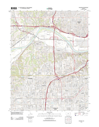 Shawnee, KS (2012, 24000-Scale) Preview 1
