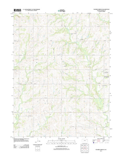 Soldier Creek SE, KS (2012, 24000-Scale) Preview 1
