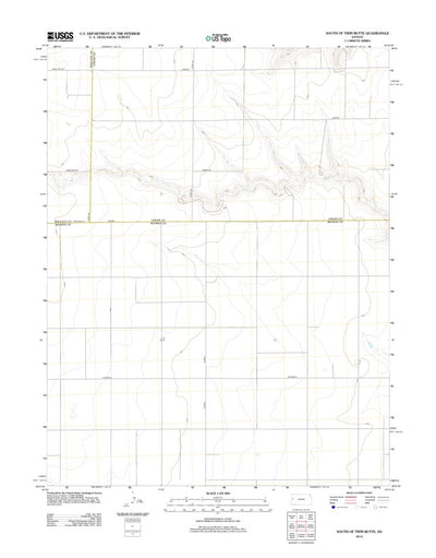South Of Twin Butte, KS (2012, 24000-Scale) Preview 1
