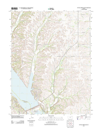 Tuttle Creek Dam, KS (2012, 24000-Scale) Preview 1