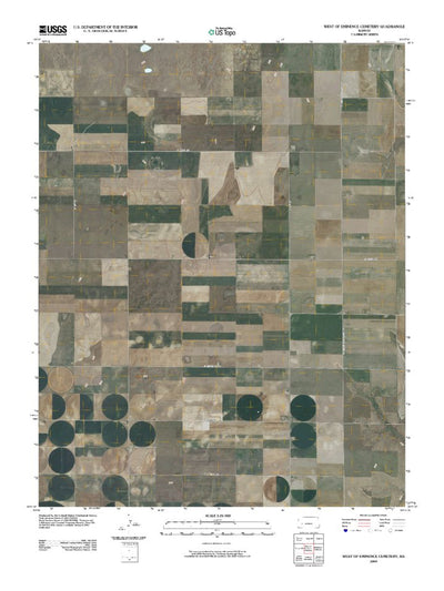 West Of Eminence Cemetery, KS (2009, 24000-Scale) Preview 1