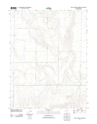 West Of Russell Springs, KS (2012, 24000-Scale) Preview 1