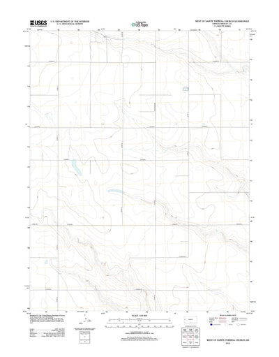 West Of Sainte Theresa Church, KS (2012, 24000-Scale) Preview 1