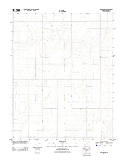 Woods NW, KS (2012, 24000-Scale) Preview 1