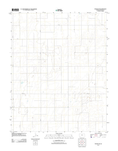 Woods SW, KS (2012, 24000-Scale) Preview 1