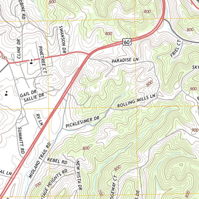 Ashland, KY-OH (2013, 24000-Scale) Preview 2