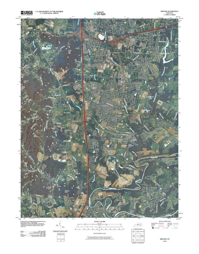 Brooks, KY (2010, 24000-Scale) Preview 1