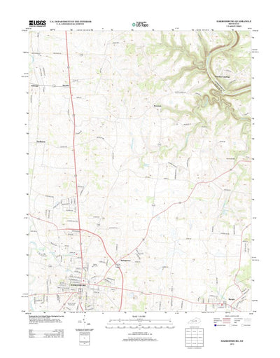 Harrodsburg, KY (2013, 24000-Scale) Preview 1
