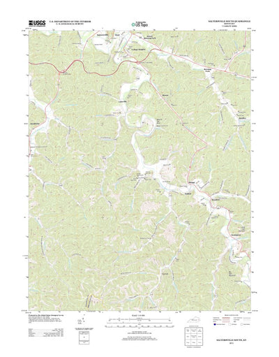 Salyersville South, KY (2013, 24000-Scale) Preview 1