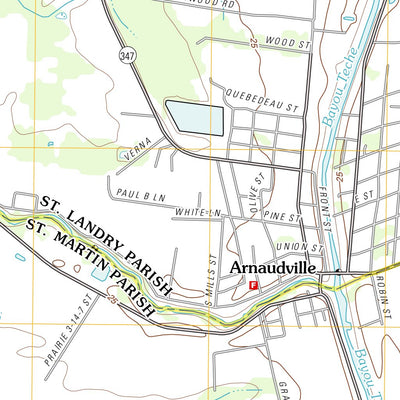 Arnaudville, LA (2012, 24000-Scale) Preview 3