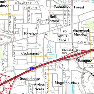 Baton Rouge East, LA (2012, 24000-Scale) Preview 2