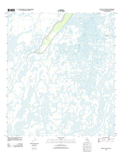 Bayou Sauveur, LA (2012, 24000-Scale) Preview 1