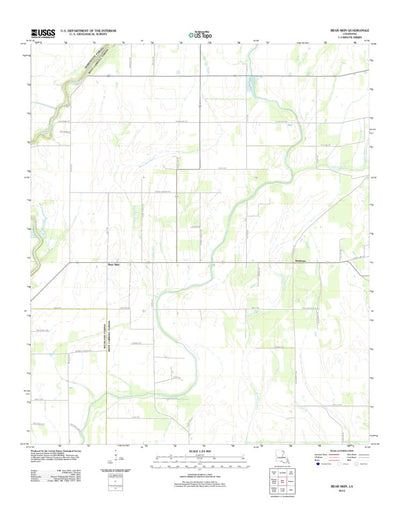 Bear Skin, LA (2012, 24000-Scale) Preview 1