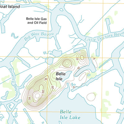 Belle Isle, LA (2012, 24000-Scale) Preview 3