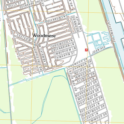 Bertrandville, LA (2012, 24000-Scale) Preview 3