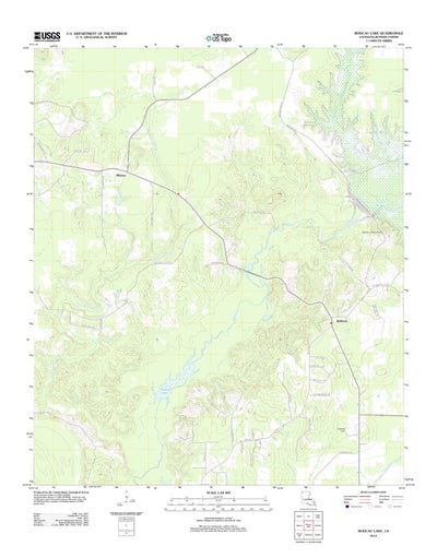 Bodcau Lake, LA (2012, 24000-Scale) Preview 1