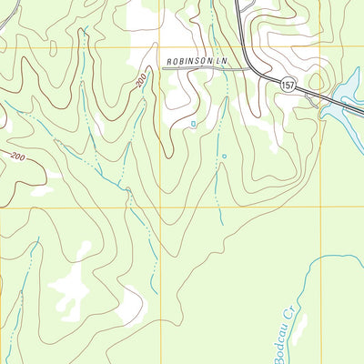 Bodcau Lake, LA (2012, 24000-Scale) Preview 2