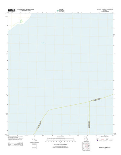 Bonnett Carre NE, LA (2012, 24000-Scale) Preview 1