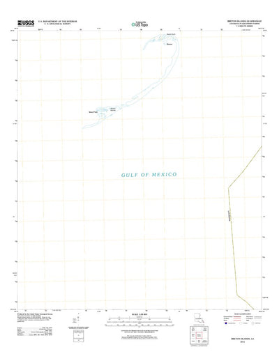 Breton Islands, LA (2012, 24000-Scale) Preview 1