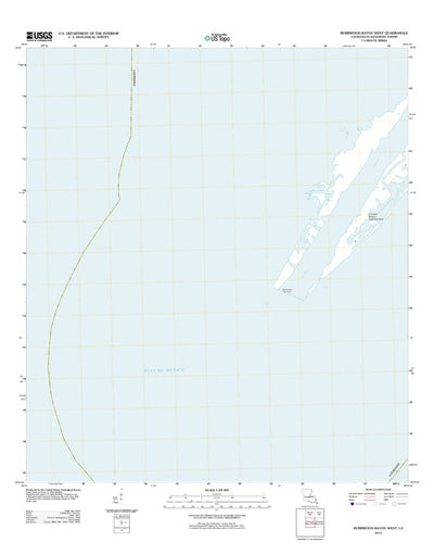 Burrwood Bayou West, LA (2012, 24000-Scale) Preview 1